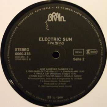 LP Electric Sun: Fire Wind