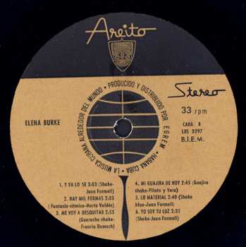 LP Elena Burke: De Mis Recuerdos