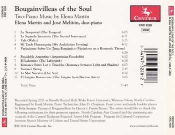 CD Elena Martín: Bougainvilleas Of The Soul | Two-Piano Music By Elena Martín