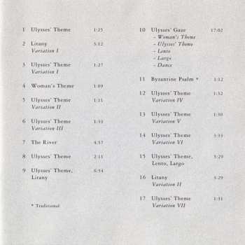 CD Kim Kashkashian: Ulysses' Gaze
