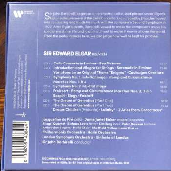 7CD/Caja Sir Edward Elgar: Cello Concerto, Enigma Variations, Symphonies 1 & 2, Sea Pictures