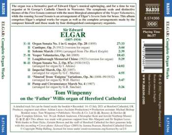 CD Sir Edward Elgar: Complete Organ Works