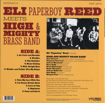 LP Eli "Paperboy" Reed: Meets High & Mighty Brass Band