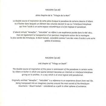 3CD Eliane Radigue: Trilogie De La Mort