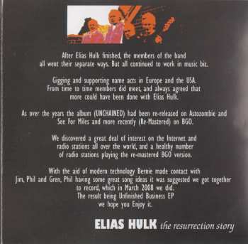 CD Elias Hulk: Unfinished Business