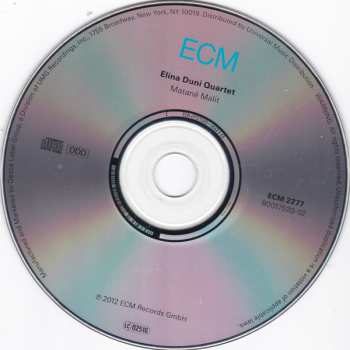 CD Elina Duni Quartet: Matanë Malit