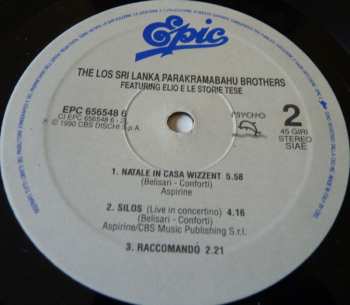 LP Elio E Le Storie Tese: Los Sri Lanka Parakramabahu Brothers