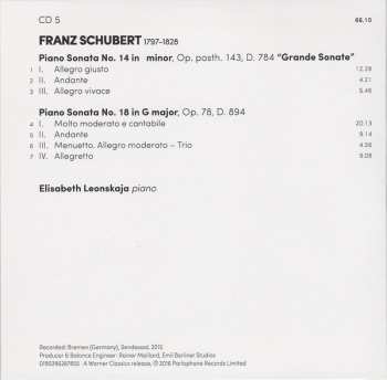 8CD/Caja Franz Schubert: The Complete Piano Sonatas