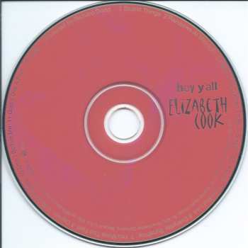 CD Elizabeth Cook: Hey Y'All