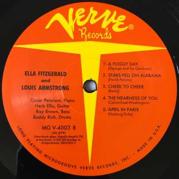 LP Louis Armstrong: Ella And Louis