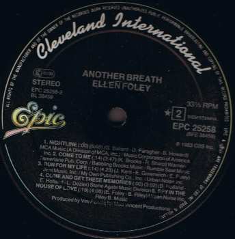 LP Ellen Foley: Another Breath