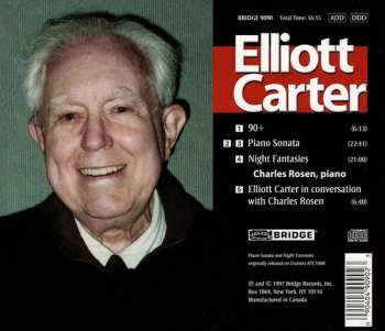 CD Elliott Carter: The Complete Music For Piano
