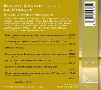 CD Elliott Carter: La Musique