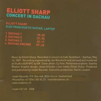 CD Elliott Sharp: Concert In Dachau