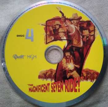 4CD/Caja Elmer Bernstein: The Magnificent Seven Collection (Original MGM Motion Picture Soundtracks) DLX