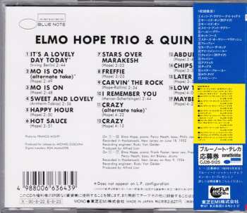 CD Elmo Hope Trio: Elmo Hope Trio & Quintet