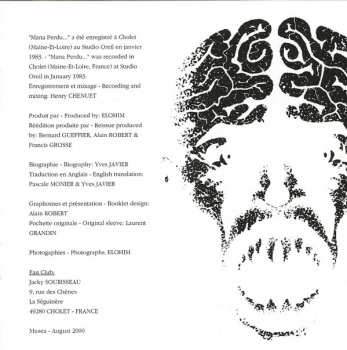 CD Elohim: Mana Perdu...