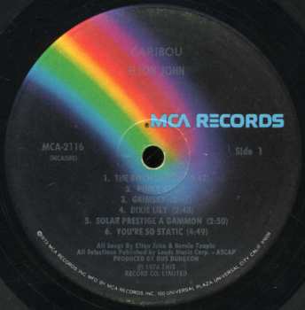 LP Elton John: Caribou
