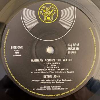 4LP/Caja Elton John: Madman Across The Water  LTD