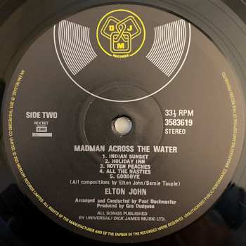4LP/Caja Elton John: Madman Across The Water  LTD
