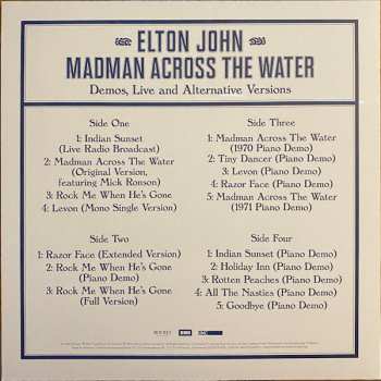 4LP/Caja Elton John: Madman Across The Water  LTD