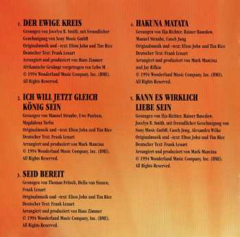 CD Elton John: Der König Der Löwen (Sonderausgabe)