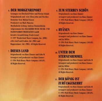 CD Elton John: Der König Der Löwen (Sonderausgabe)