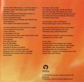 CD Elton John: Der König Der Löwen (Sonderausgabe)