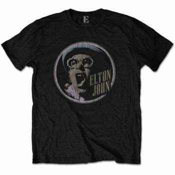 Merch Elton John: Camiseta Circle 