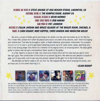 CD Elvin Bishop's Big Fun Trio: Elvin Bishop's Big Fun Trio