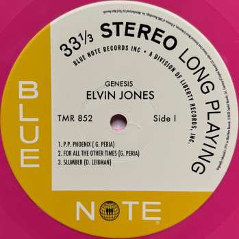 LP Elvin Jones: Genesis  CLR | LTD