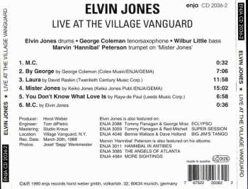 CD Elvin Jones: Live At The Village Vanguard