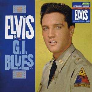 LP Elvis Calendar Presley: G.i. Blues 2024 Record Sleeve Calendar