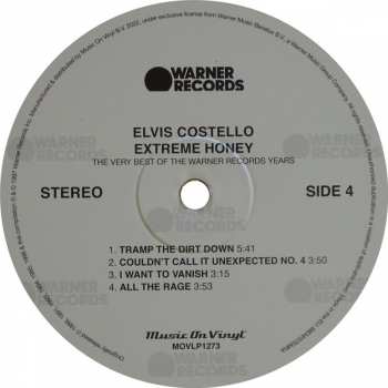 2LP Elvis Costello: Extreme Honey (The Very Best Of The Warner Years) LTD | NUM | CLR
