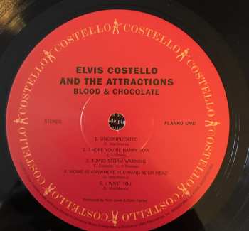 LP Elvis Costello & The Attractions: Blood & Chocolate