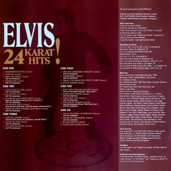3LP Elvis Presley: 24 Karat Hits!