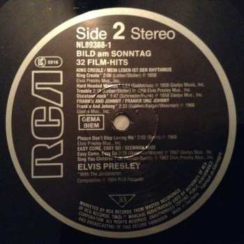 2LP Elvis Presley: 32 Film-Hits