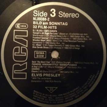 2LP Elvis Presley: 32 Film-Hits
