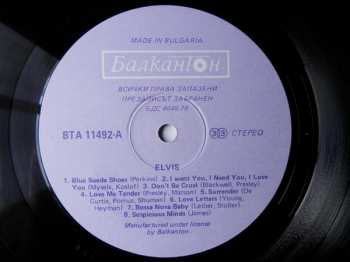 LP Elvis Presley: Elvis