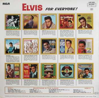 LP Elvis Presley: Elvis For Everyone!