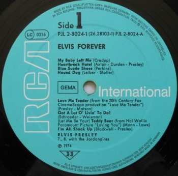 2LP Elvis Presley: Elvis Forever (32 Hits) (2xLP)