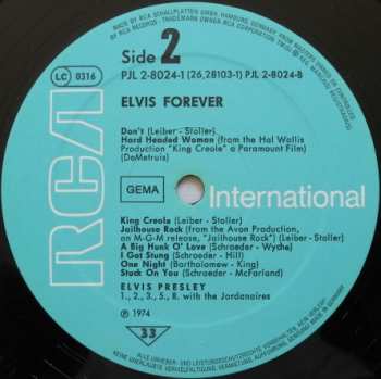 2LP Elvis Presley: Elvis Forever (32 Hits) (2xLP)