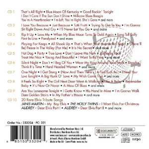 10CD/Caja Elvis Presley: Golden Boy  (All 146 Originals From The King 1954-1960 & 20 Rare Elvis-Tribute Songs)