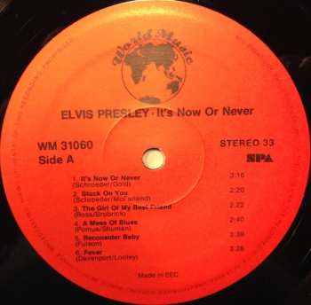 12LP/Caja Elvis Presley: His Best Years 1954-1960  -  Complete Works