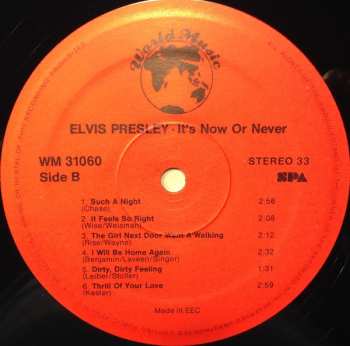 12LP/Caja Elvis Presley: His Best Years 1954-1960  -  Complete Works