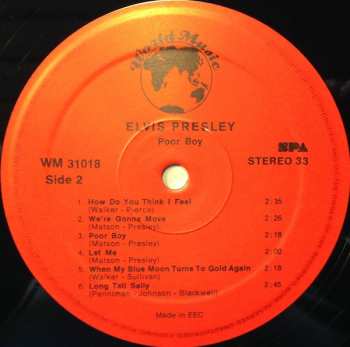 12LP/Caja Elvis Presley: His Best Years 1954-1960  -  Complete Works