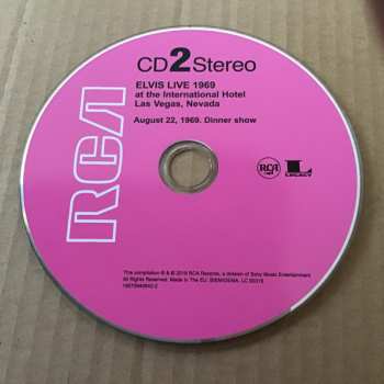 11CD/Caja Elvis Presley: Live 1969