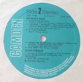 4LP Elvis Presley: The Elvis Presley Collection