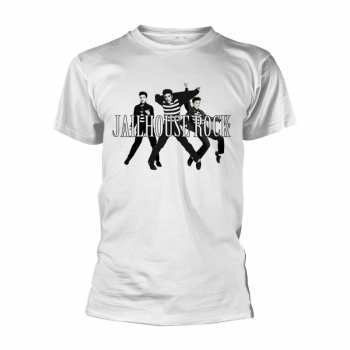 Merch Elvis Presley: Camiseta Jailhouse (white)
