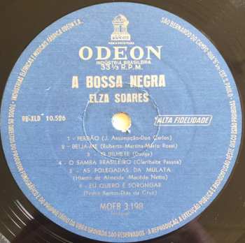 LP Elza Soares: A Bossa Negra
